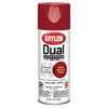 Krylon Dual SuperBond Paint + Primer, Gloss, Cherry Red, 12 oz.