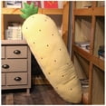 thumbnail image 5 of Juguete Peluche Piña Amarilla Gigante Almohada Dormir Log-on Log-On Piña-01, 5 of 5