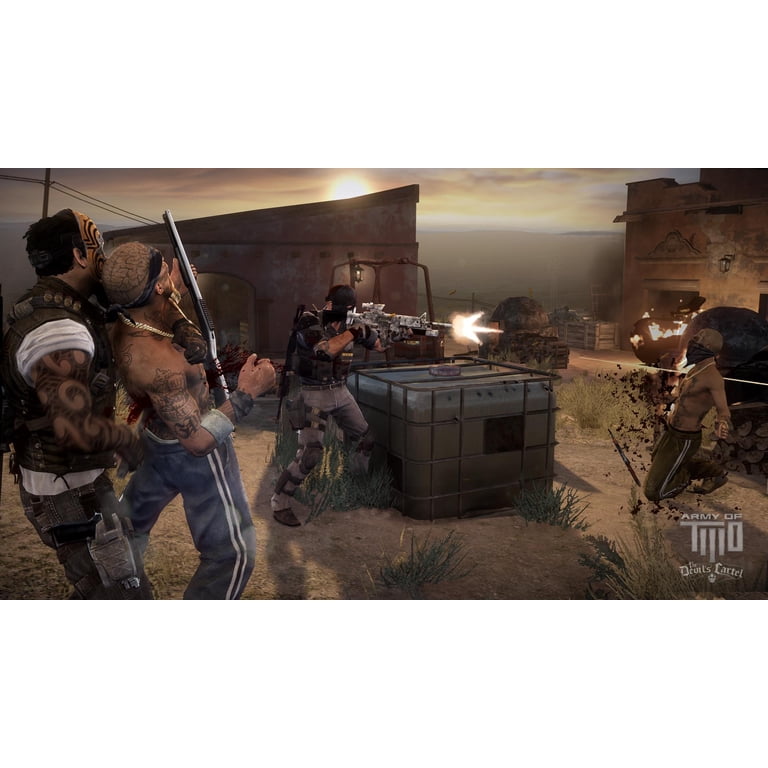 Army Of Two For Microsoft Xbox 360 (EA, 2008) - Very Good Condition, Free Shipping