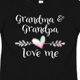 thumbnail image 4 of Inktastic Grandma and Grandpa Love Me- Heart Grandchild Boys or Girls Toddler T-Shirt, 4 of 5