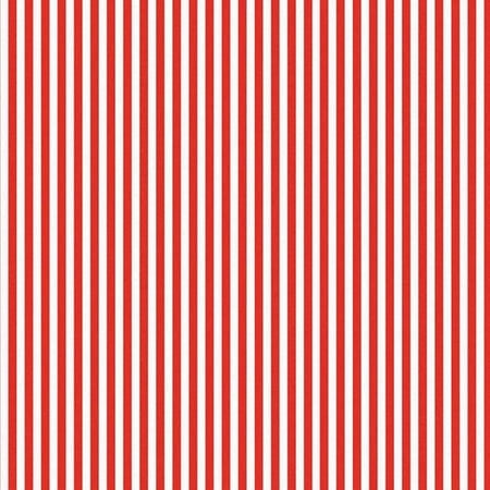 Springs Creative 100% Cotton 43"/44" Wide Red & White Festival Stripe Fabric, per Yard