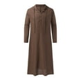 thumbnail image 7 of Mens Button Down Shirt Breathable Sleeve Apparel Short Bodysuit Short Romper N Shirt Mens Shirts Big And Tall Men's Shirts Big And Tall Large 1 Long Sleeve T for Men Pack Bulk Men Romper Brown S, 7 of 7