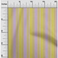 thumbnail image 1 of oneOone Organic Cotton Voile Fabric Multicolor Stripe Print Fabric BTY 42 Inch Wide, 1 of 1