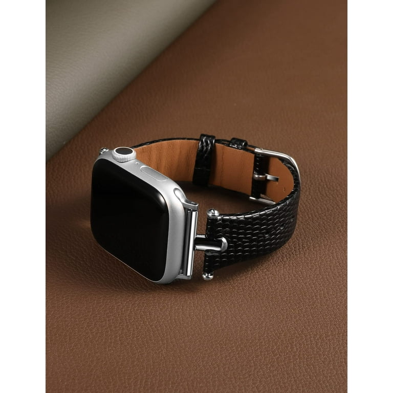 Leather women's apple watch band hot sale
