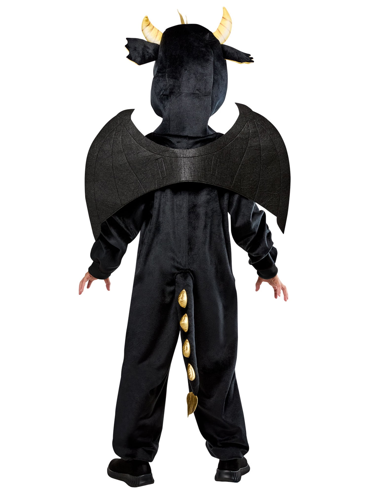 Rubies Black Dragon Comfy Wear Costume for Kids, Unisex