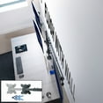 thumbnail image 4 of VIVO Telescoping Extra Tall Hex Ultrawide 27" to 38" Monitor Desk Mount, 4 of 8