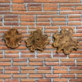thumbnail image 4 of Uttermost Kalani 3-Piece Teak Wood and Iron Wall Sculpture Set in Natural, 4 of 6