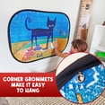 thumbnail image 3 of Meavia Reversible Sequins Pete the Cat: I Love My White Shoes Wall Sensory Fun Toy, Jumbo Size 40 x 27 Inches, 3 of 9
