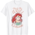 thumbnail image 1 of Disney The Little Mermaid Ariel este es mi disfraz de Halloween camiseta de moda Tops niños niñas Distro edad 12 3 4 5 6 7 8 9 10 11 12 años, 1 of 1