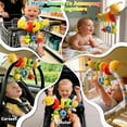 thumbnail image 4 of Car Seat Toys for Babies, 0-6 Months Stroller Activity Black White Baby Spiral Plush Toys Newborn High Contrast Sensory Carseat Toys with 4 Pendants Hanging Boys Girls Gift, 4 of 8