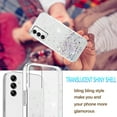 thumbnail image 4 of Compatible with Samsung Galaxy A14 5G Case Glitter Clear Sparkly Cases Shockproof Samsung A14 5G Phone Case for Women Silicone Cute Slim Bling Protective Case (Clear), 4 of 14