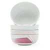 MoDRN Glam Geo 4 Piece Porcelain Bowl Set
