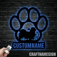 thumbnail image 3 of Craftnamesign Custom Tibetan Spaniel Dog Metal Sign LED Light, Dog Lover Name Sign, Dog Lover Gifts, 3 of 5