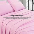 thumbnail image 3 of Twin Sheets Set- Cooling Sheets-ultra Soft-silky-breathable-deep Pocket- 1800 Series Bedding Set Microfiber, 3 of 4