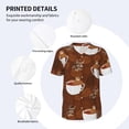 thumbnail image 3 of KLL Sloths Need More Coffee for Men's Baseball Shirts,Short Sleeve Casual Shirts Button Down Shirt for Men Beach Summer Wedding Shirt-Small, 3 of 7