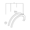 Genuine OE Infiniti Flare - F3810-1A65A