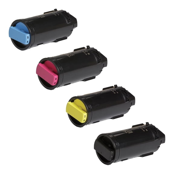 Xerox Versalink C500, C500DN, C500N Set (4-Color) eToner Brand Compatible Black, Cyan, Yellow, Magenta