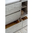 thumbnail image 3 of Fresca Stella 84" Double Bathroom Cabinet w/ Top & Sinks in Ash Gray, 3 of 17