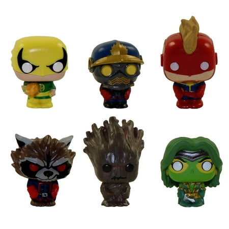 Funko Holiday Marvel Advent Calendar 2019 Figures - SET OF 6 (Gamora Groot Rocket Star-Lord +2)