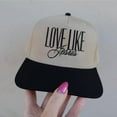 thumbnail image 3 of Love Like Jesus Embroidered Hat, Faith-Inspired Fashion Accessory for Christian Events, Worship, and Casual Streetwear, Ideal Gift for Believers, 3 of 5