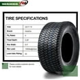 thumbnail image 4 of WANDA 22x11-10 22x11x10 Lawn Mower Cart Turf Tires /4 ply w/Warranty-Set 2 -13045, 4 of 7