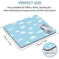thumbnail image 4 of Blue Sky Cloud Mouse Pad Cute Square Computer Mousepads with NonSlip Rubber Base, Ideal for Gaming, Office, and Laptop Use, 9.5x7.9 Inch, Perfect Desk Accessory Gift for Coworker or Boss, 4 of 6