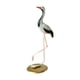 thumbnail image 3 of Estatua de grulla, creativa, decorativa, escultura de animal, figura de grulla para patio Levantar la cabeza, 3 of 9