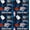 Oklahoma City Thunder, variant on Fleece New York Knicks NBA Pro Basketball Sports Team Fleece Fabric Print by the yard (s012knickss)