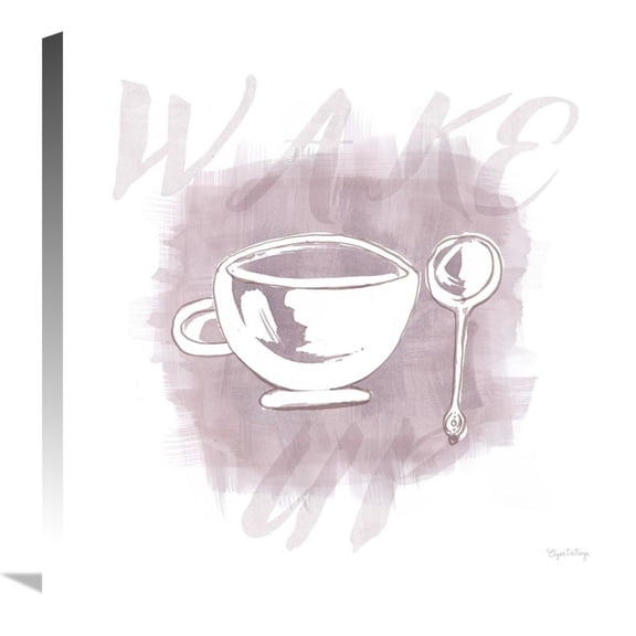 Global Gallery's 'Jazzy Java II' By Elyse DeNeige Stretched Canvas Wall Art