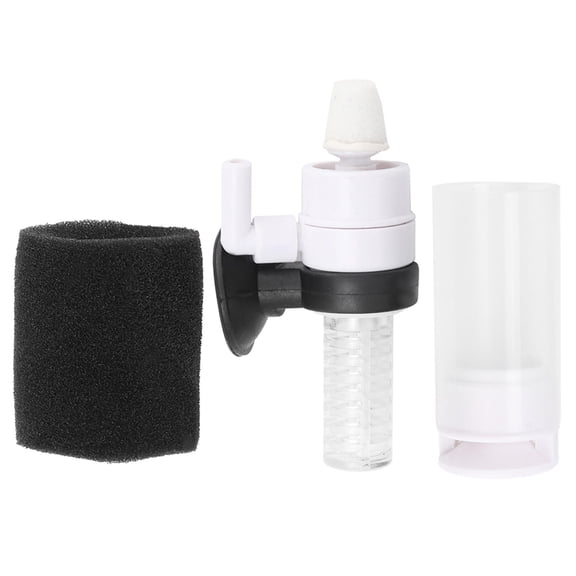 Suodoka 3-in-1 Mini Aquarium Filter with Biochemical Sponge, Multi‑Layer Design, Powerful Suction Cup – Ideal for Small Fish Tanks