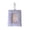Purple, variant on Orangide Embroidered Card Holder, Heart Hollow Out Fabric Mini Pillow Keychain Card Pouch for Students, Campus Metro ID Transit Card Sleeve