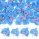 thumbnail image 1 of Cabezas de Flores de Orquídea Artificial de 20 Paquetes, Cabezas de Flores de Mariposa Falsa de Seda para Decoración [2.76", Azul], 1 of 1