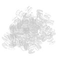 thumbnail image 3 of Abbracc 100 Pieces Plastic Bra Strap Adjustment Sliders Hooks Lingerie Sewing Fasteners, 3 of 9