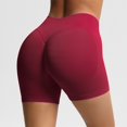 thumbnail image 2 of zbxnLI High Waist Yoga Shorts for Women Seamless Butt Lift Workout Shorts Compression Yoga Biker Shorts, 2 of 7