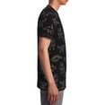 thumbnail image 6 of Wukai Neon Dinosaur Youth Unisex Short Sleeve T-Shirt for Boys, Girls, Teens, and Kids-Medium, 6 of 7