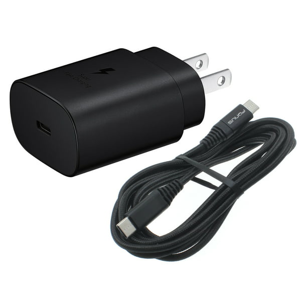 PD Type-C 25W Fast Home Charger for Samsung Galaxy Fold Phone - 6ft USB-C  Cable Quick Power Adapter Travel Wall 