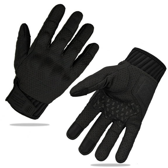 Outdoor Sports Training Gloves for Men Full Finger Protection Airsoft Paintball Wark Gloves Durable Touch Screen Safety Gloves for Camping Climbing Cycling