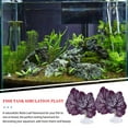 thumbnail image 3 of unbranded 3Ud Adorno Hoja Para Betta En Acuario Con Ventosa Y Material Color Morado, 3 of 6