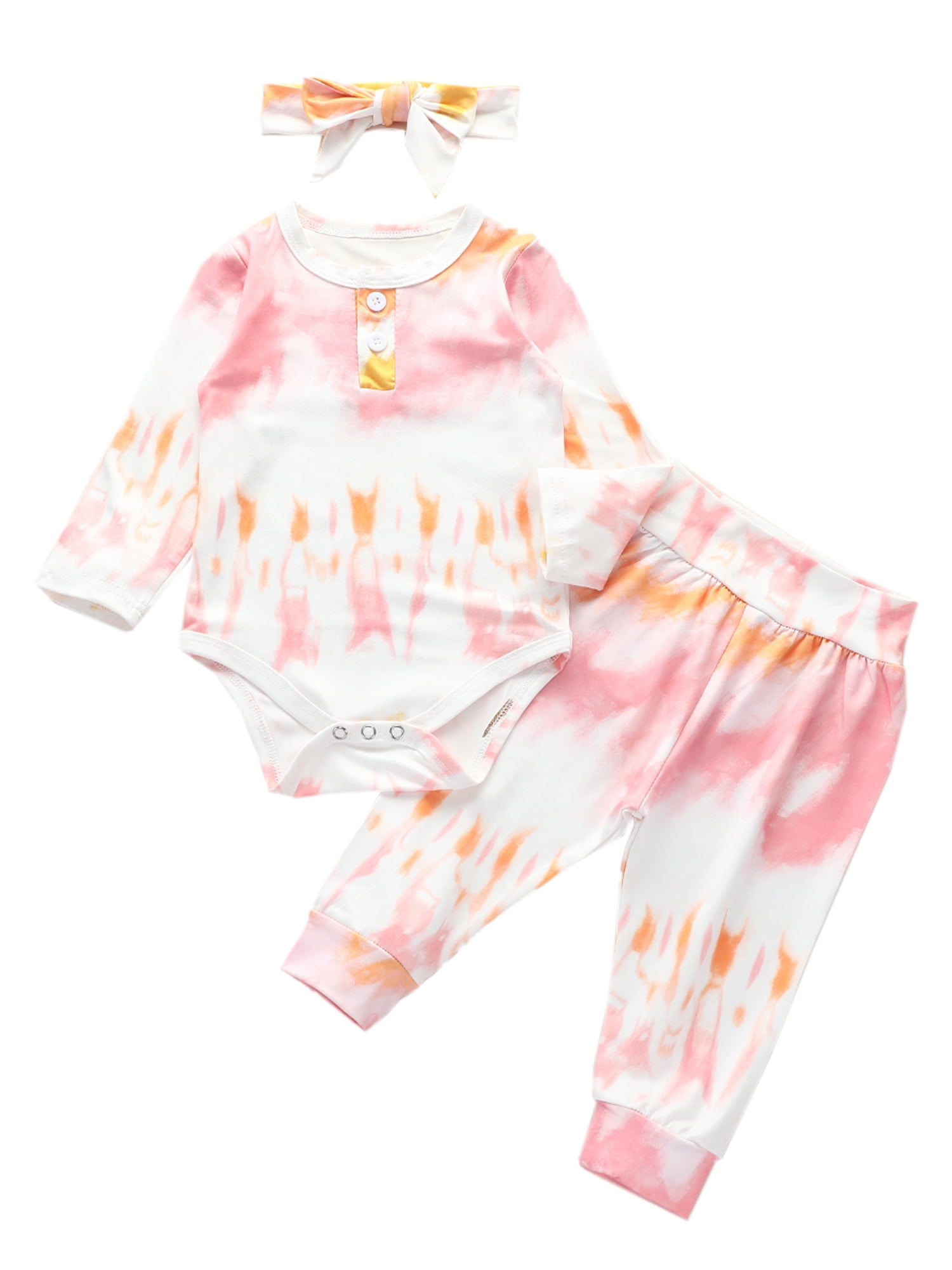 baby tie dye romper