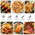 thumbnail image 3 of Uten 24L Microwave Ovens Hot Air Oven, Digital Touchscreen Stainless Steel Oven, 1800W Max, Silver, 3 of 11