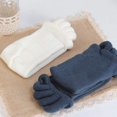 thumbnail image 2 of Yoga Toe Socks Women For Plantar Toe Separator Socks Foot Alignment Socks Yoga Massage Toeless Socks Improves, 2 of 5