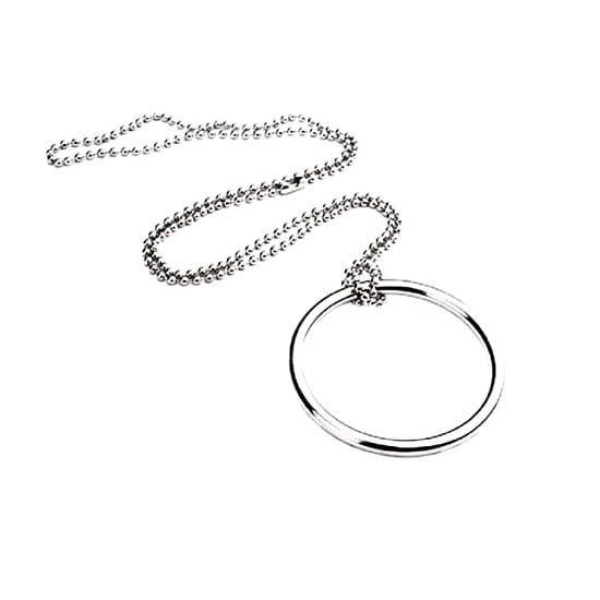 MilesMagic Magician's Ring on Chain Gimmick Impromptu Street Effects