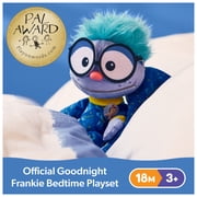 Ms. Rachel Goodnight Frankie Bedtime Playset, 11” Plush with Sleeping Bag & Accessories