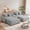 Gray, variant on RIAFUN 111.8" U-Shaped Modular Sectional Sofa with 2 Ottomans, 4-Seat Oversized Corduroy Couch with Storage Box, USB/Type-C Port & 2 Cup Holders for Living Room, Navy