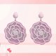 thumbnail image 4 of Pendientes colgantes Yashi vintage aleación amarilla para mujeres y niñas, 4 of 5