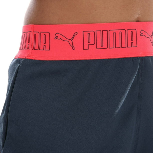 Women's Puma Elastic 3 Inch Training Shorts in Blue Walmart.com