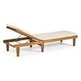thumbnail image 5 of Yvette Outdoor Acacia Wood Chaise Lounge and Cushion Set, 5 of 14