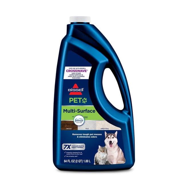Solución de limpieza Bissell Pet Multi-Surface, 1,89 L, para Crosswave
