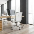 thumbnail image 7 of Mudeela Office Chair Mat for Hardwood Floor, 45"×53" Clear Office Computer&Desk Chair Mat, PVC Heavy Duty Floor Protector Mats for Rolling Chairs, Can't be Used on Carpet, 7 of 7