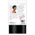 thumbnail image 3 of Stay On Satin Edge Bonnet Womens Hair Wrap for Sleeping, Black, 1 Ea, 3 of 5